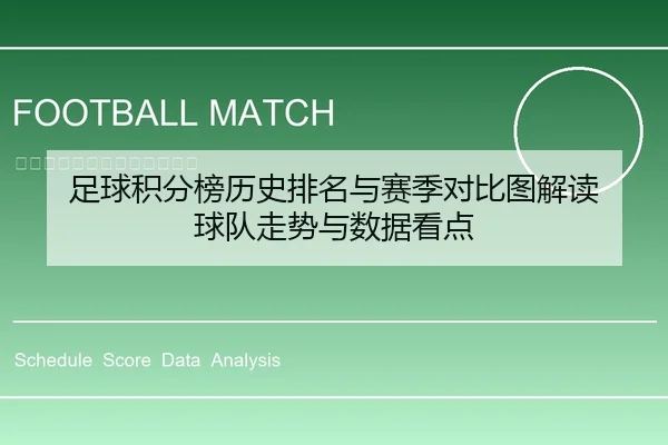 足球积分榜历史排名与赛季对比图解读 球队走势与数据看点